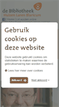 Mobile Screenshot of bibliotheekhlb.nl